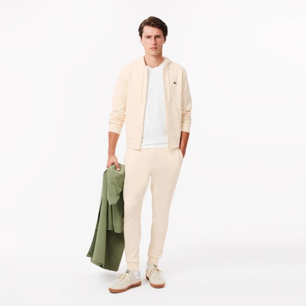 Lacoste Unisex Slim Fit Krem Eşofman Altı