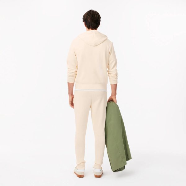 Lacoste Unisex Slim Fit Krem Eşofman Altı