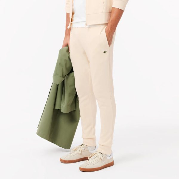 Lacoste Unisex Slim Fit Krem Eşofman Altı