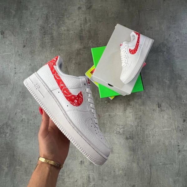 Nike Air Force 1 White&Red