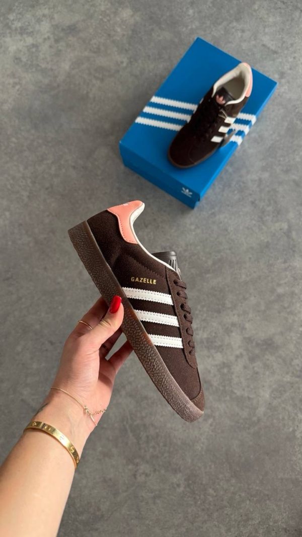 Adidas Gazelle Brown Pink