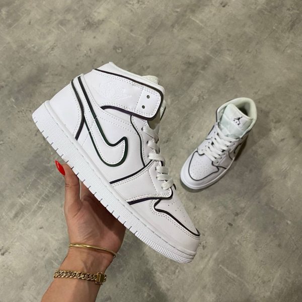 Air Jordan 1 Mid SE Iridescent Reflective