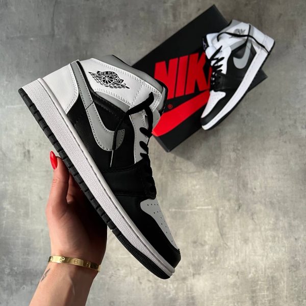 AİR JORDAN 1 MİD WHİTE SHADOW
