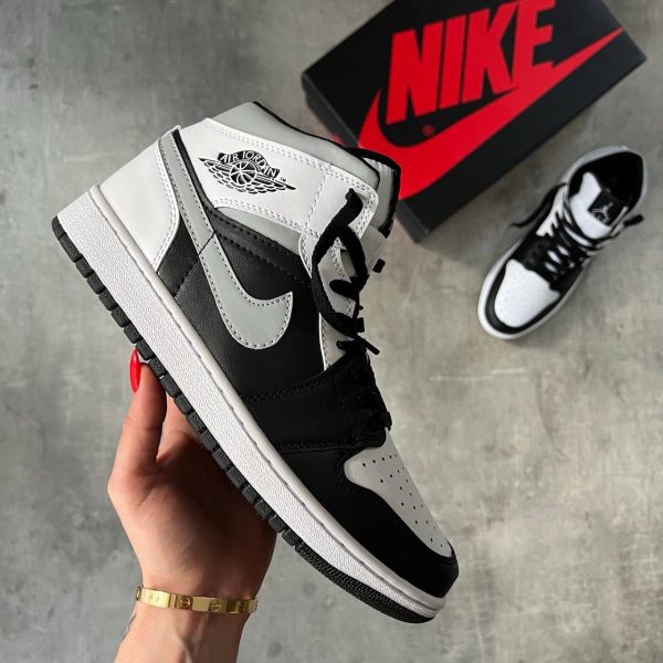 AİR JORDAN 1 MİD WHİTE SHADOW