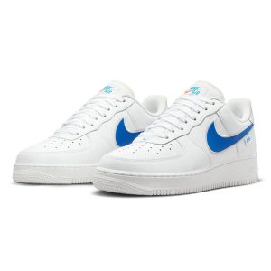 Nike Air Force 1 '07 Erkek Mavi Sneaker