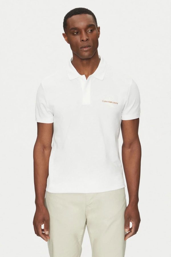 Calvin Klein Polo Tişört Beyaz