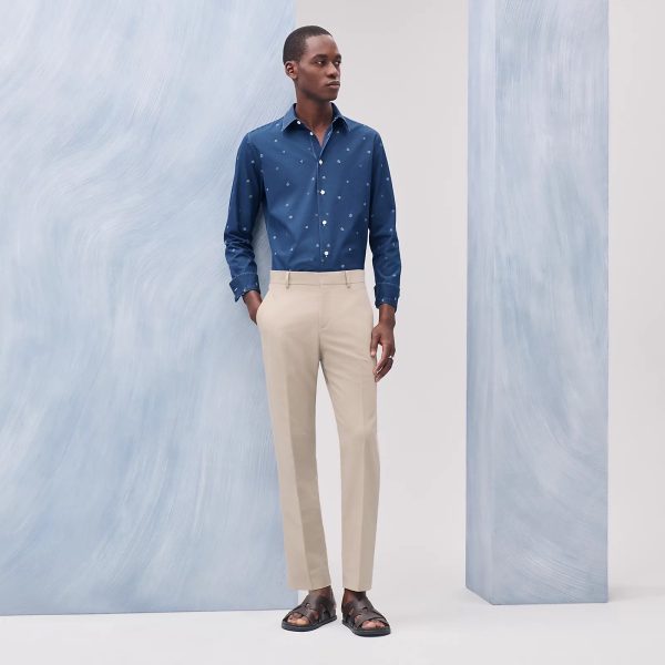 Hermes Pantolon Krem