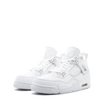 Air Jordan 4 Retro Metallic White