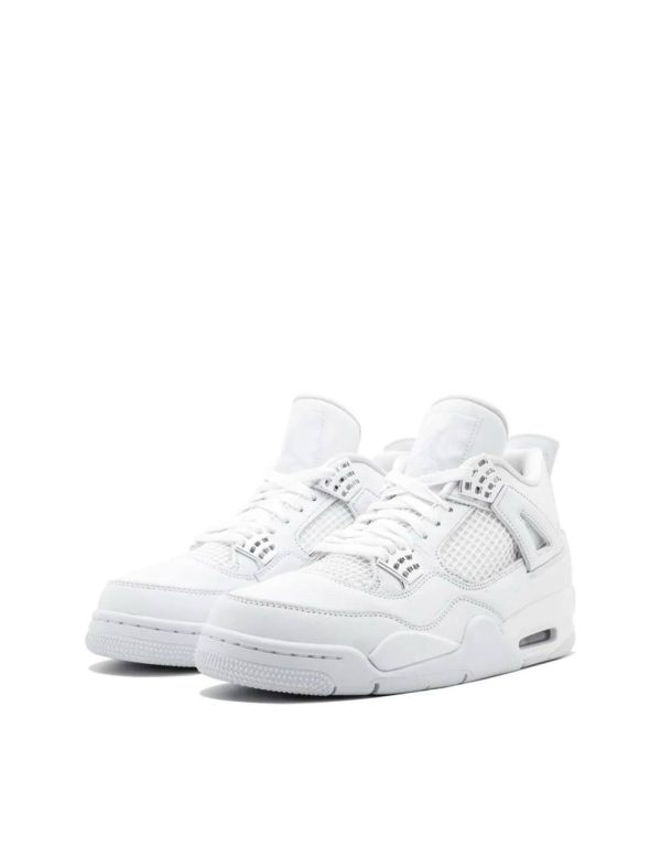 Air Jordan 4 Retro Metallic White