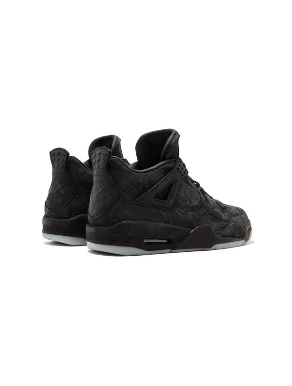 Air Jordan 4 Retro x Kaws Black
