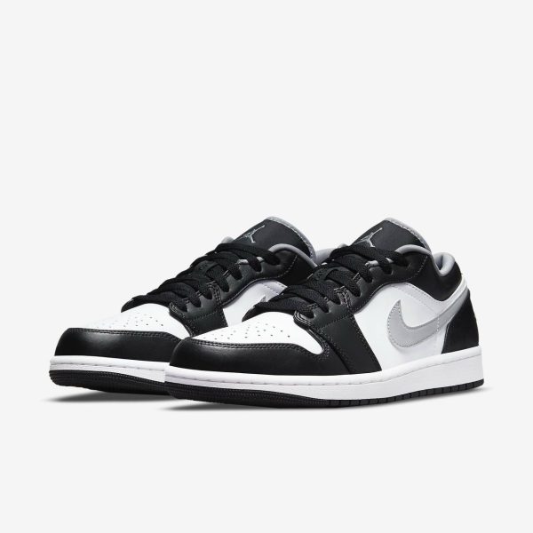 Air Jordan 1 Low 'Black White Particle Grey'