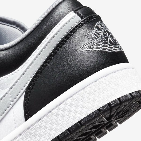 Air Jordan 1 Low 'Black White Particle Grey'