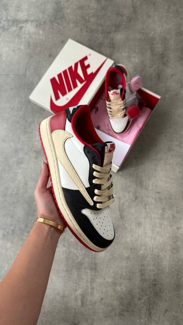 Air Jordan 1 Low OG x “Travis Scott” Black Red
