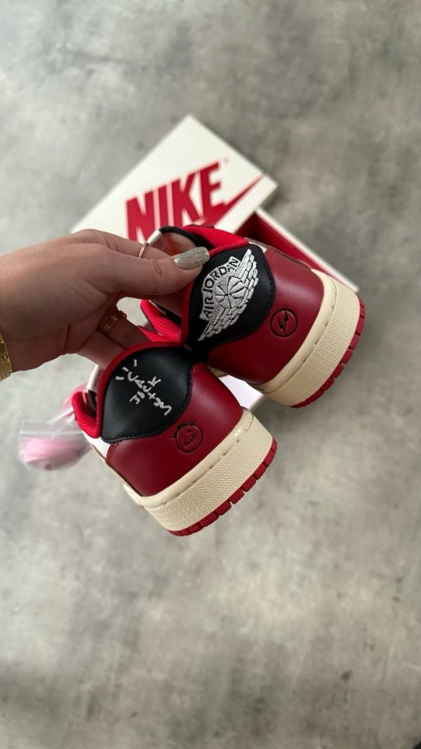 Air Jordan 1 Low OG x “Travis Scott” Black Red