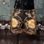 Versace Deniz Şortu Siyah Gold