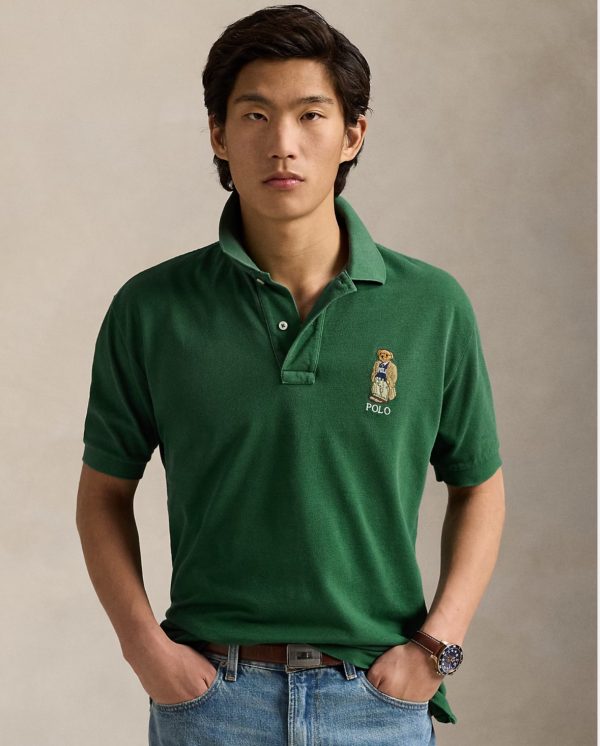 Polo Ralplauren Bear Polo Tişört Green